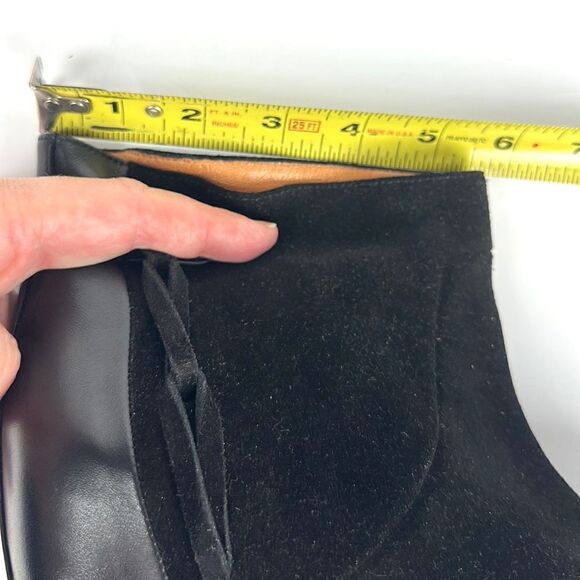 NWOB NEW Golden Goose MILK Black Suede Leather Ankle Cowboy Booties EUR 38 US 8 - Picture 16 of 17